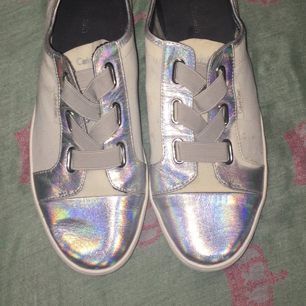 Calvin Klein HOLOGRAPHIC Tennis Shoes